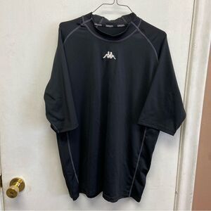 Kappa Black Athletic Shirt size Large